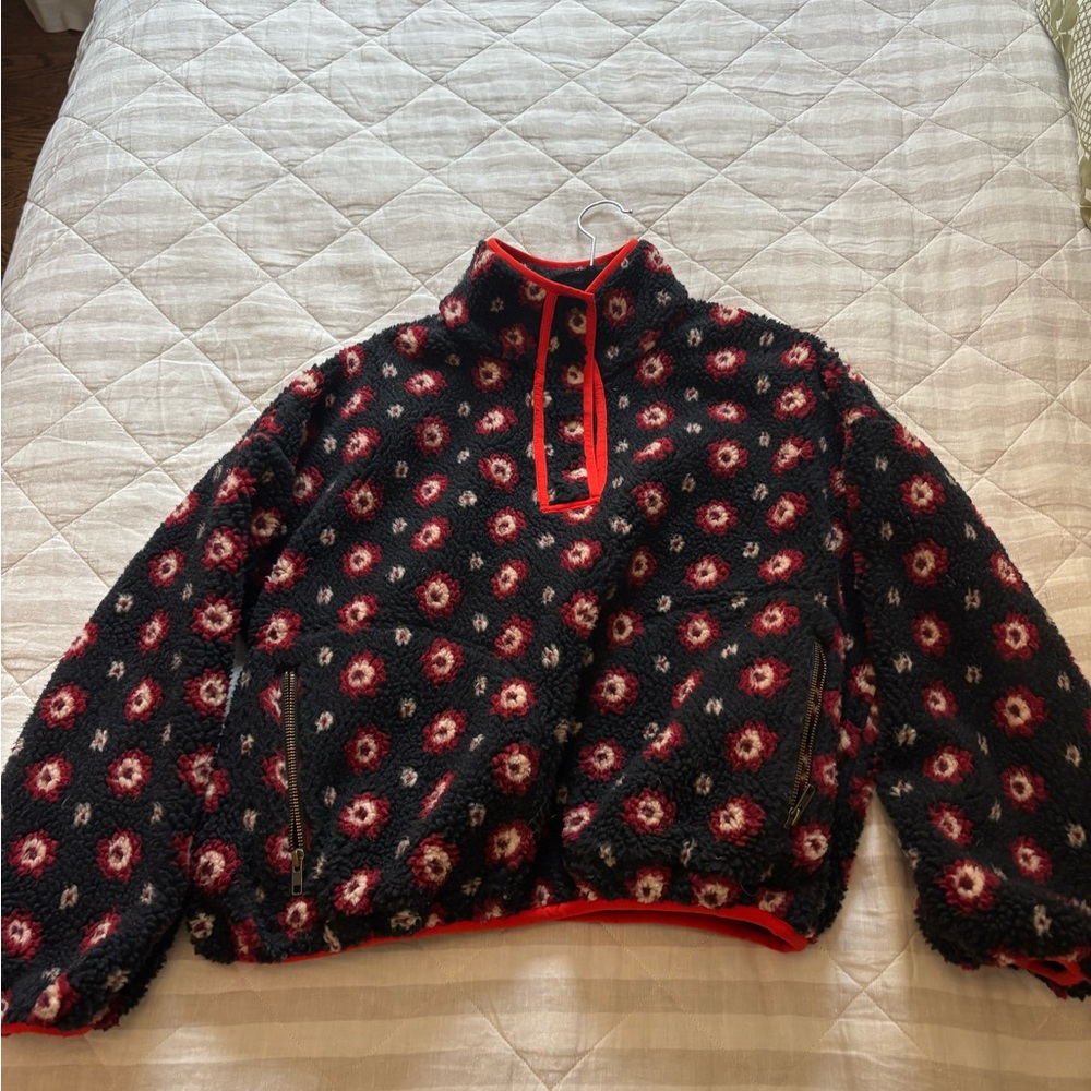 The Great Floral Fleece Pullover